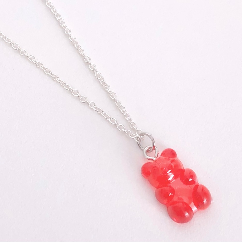 New Gummi Bear 20 inch Necklace Multiple Colours Fun Novelty Gifts Party Favours